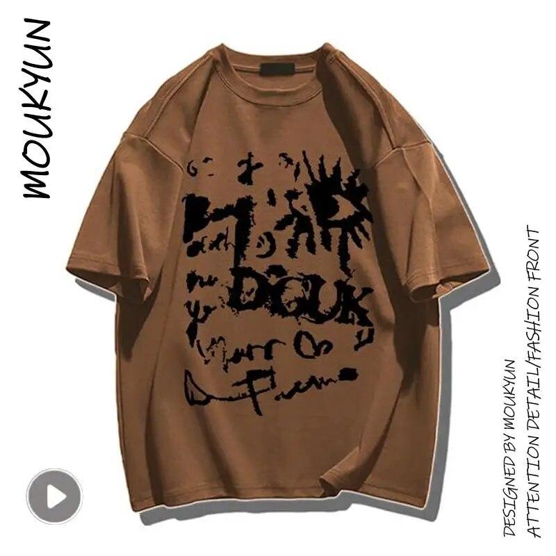 MOUKYUN Kawaii женская футболка женская с героями мультфильмов в стиле панк High Street базовая роскошная футболка с круглым вырезом в корейском стиле повседневная свободная Y2k простая
MOUKYUN Kawaii женская футболка женская с героями мультфильмов в стиле панк High Street базовая роскошная футболка с круглым вырезом в корейском стиле повседневная свободная Y2k простая