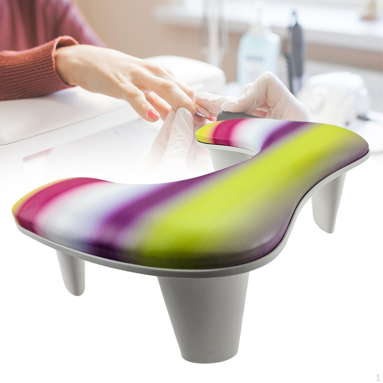 Удобная подставка для рук для мастеров маникюра White Yellow Purple
Удобная подставка для рук для мастеров маникюра White Yellow Purple
