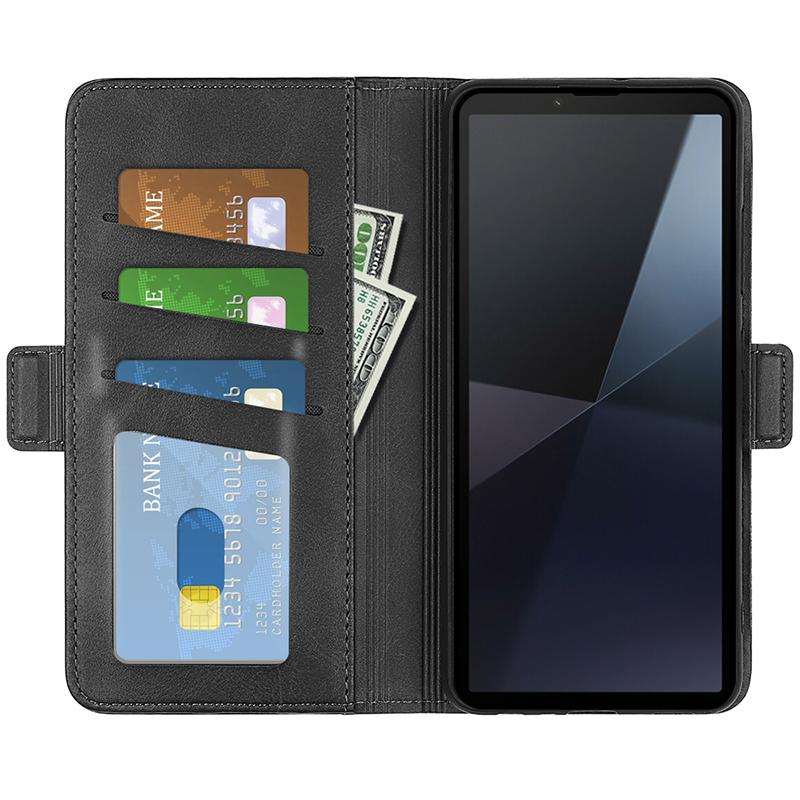 For Sony Xperia 10 VI Mobile Phone Case Wholesale Leather Wallet Flip Cover Black 
For Sony Xperia 10 VI Mobile Phone Case Wholesale Leather Wallet Flip Cover Black