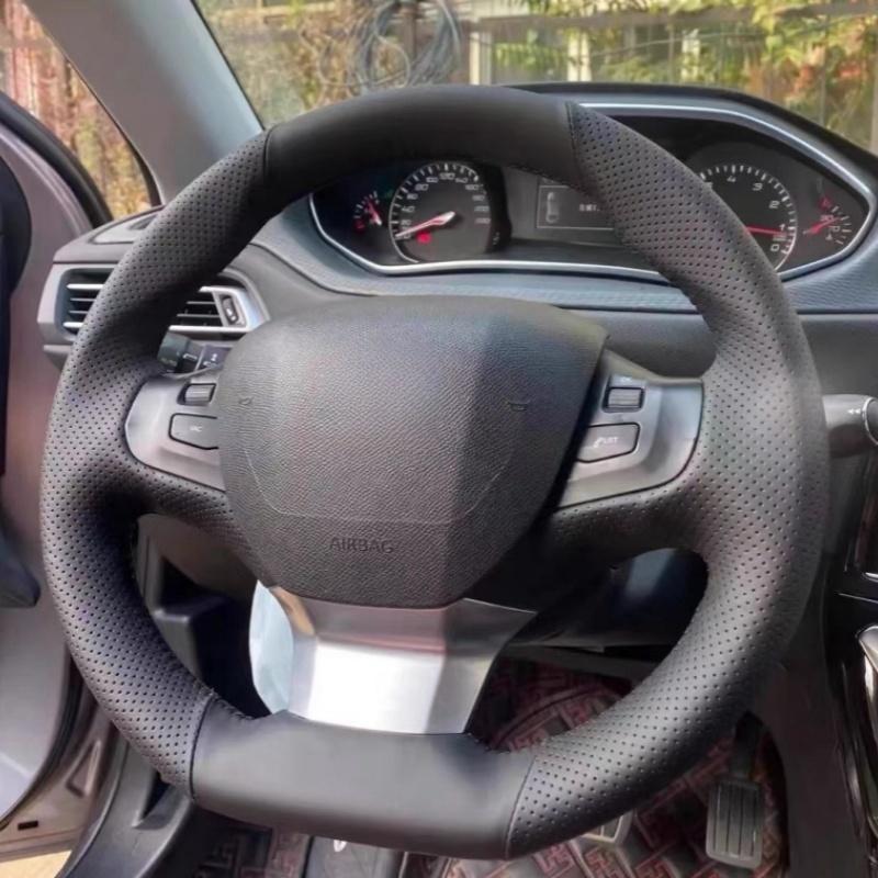 Car Steering Wheel Cover Faux Leather Breathable For Peugeot 308 2014 2015 2016 2017 2018 Steering Wheel Braiding Cover Green Thread
Car Steering Wheel Cover Faux Leather Breathable For Peugeot 308 2014 2015 2016 2017 2018 Steering Wheel Braiding Cover Green Thread