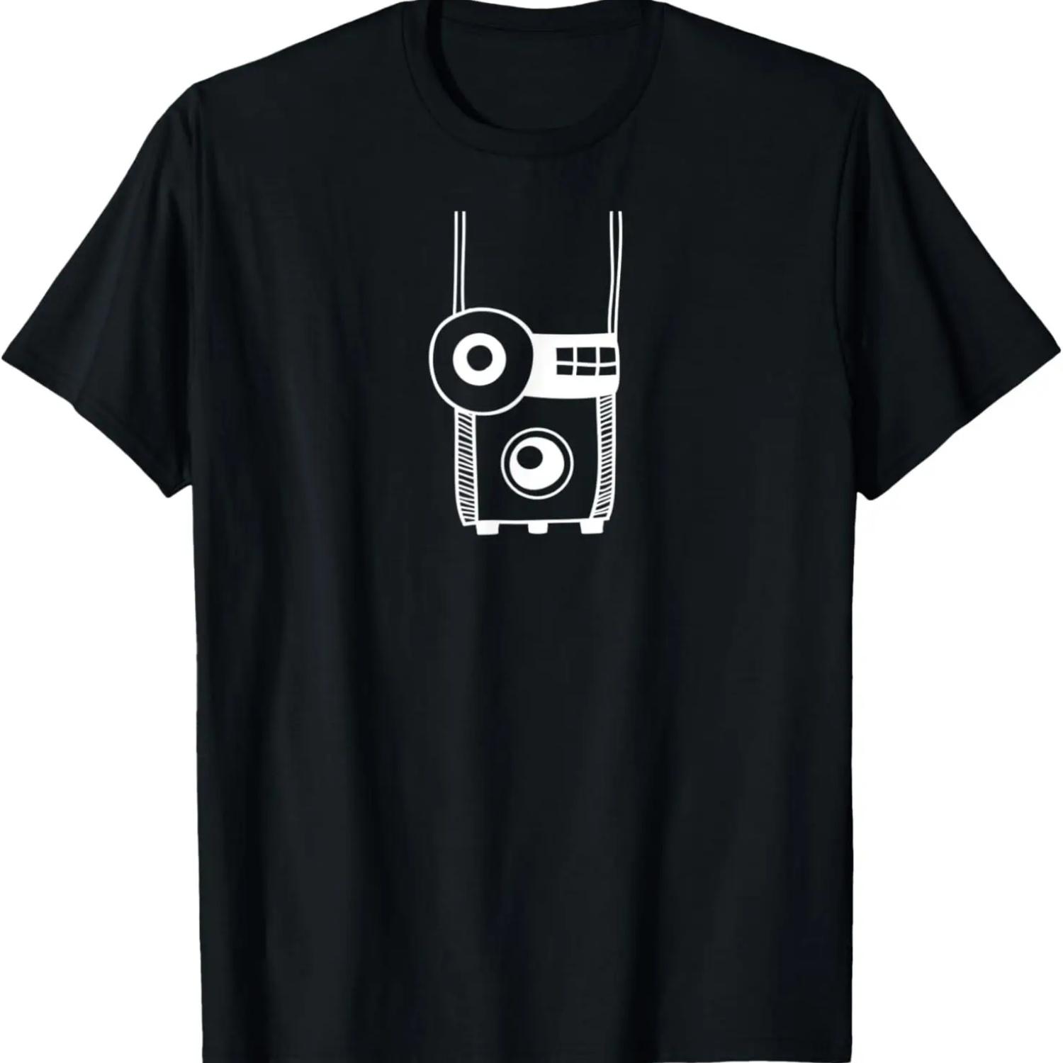 Vintage Camera Hanging Strap Graphic T-shirt T-Shirt XXXXXL чорний
Vintage Camera Hanging Strap Graphic T-shirt T-Shirt XXXXXL чорний