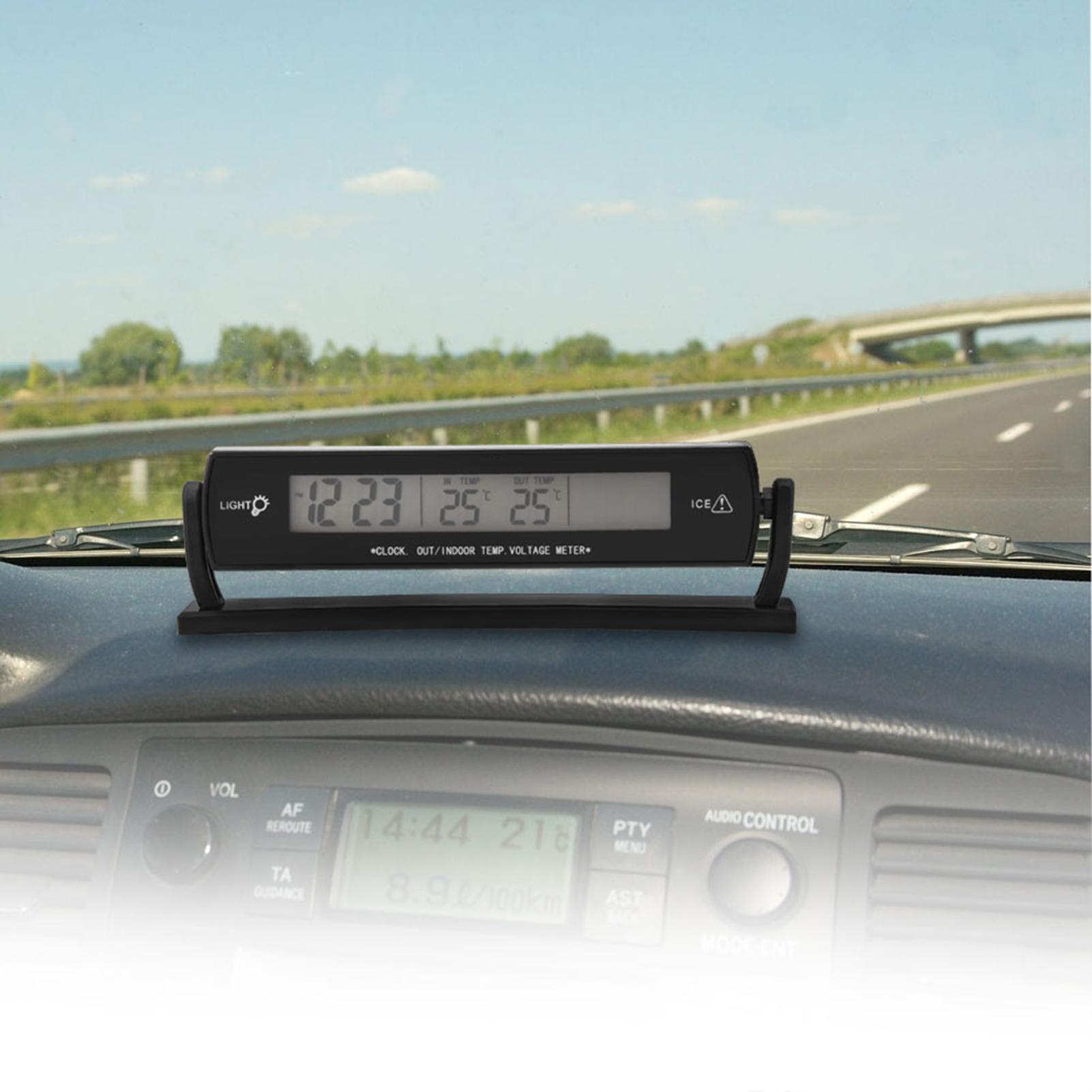 Высокоточный автомобильный монитор температуры и напряжения, термометр, вольтметр, цифровой ЖК-дисплей
Высокоточный автомобильный монитор температуры и напряжения, термометр, вольтметр, цифровой ЖК-дисплей