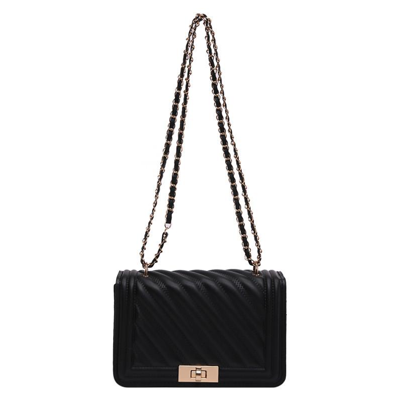 Stylish Retro Small Square Crossbody Bag For Women With Chain Strap And Checkered Design Black
Stylish Retro Small Square Crossbody Bag For Women With Chain Strap And Checkered Design Black