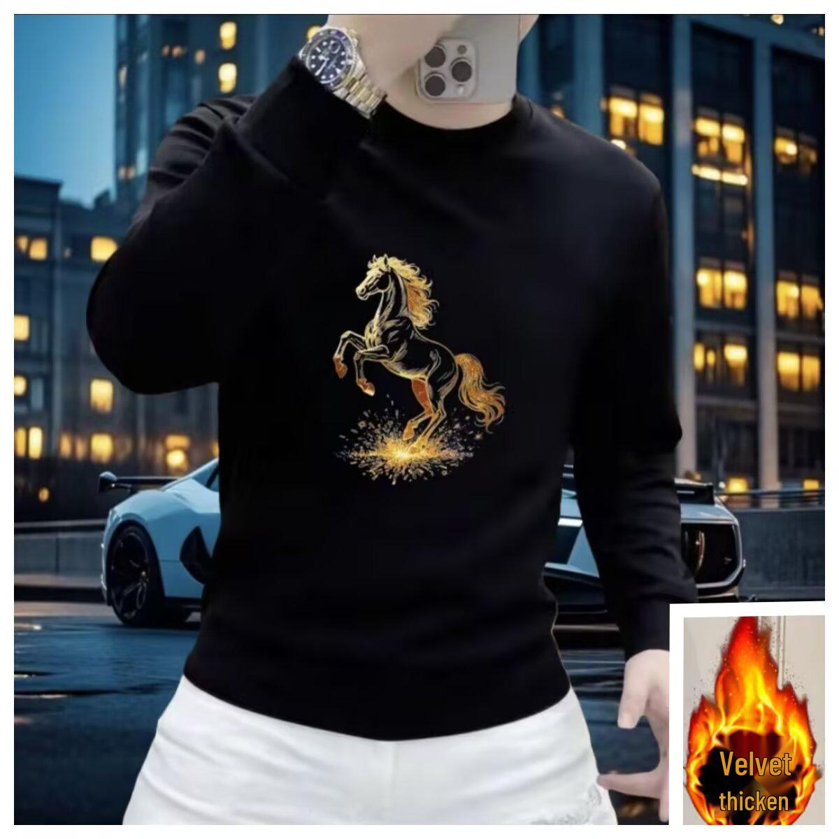 Men s Red Year of the Rat Chinese Style Round Neck Long Sleeve Hoodie with Thick Velvet for Autumn and Winter 2XL
Men s Red Year of the Rat Chinese Style Round Neck Long Sleeve Hoodie with Thick Velvet for Autumn and Winter 2XL
