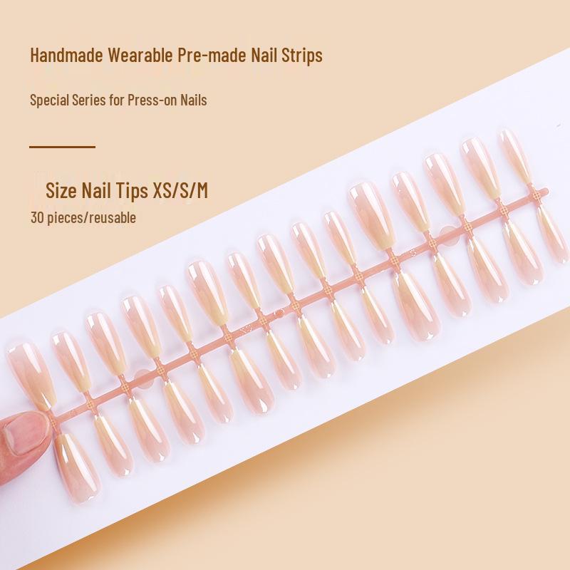 High-End Electroplated Flash Nail Tips: Removable Autumn-Inspired Handmade Nail Art Glue Type
High-End Electroplated Flash Nail Tips: Removable Autumn-Inspired Handmade Nail Art Glue Type