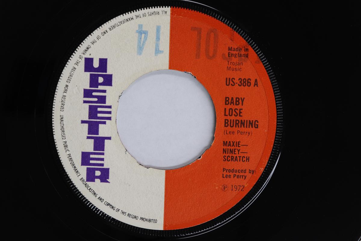 7inch Record MAXIE NINEY SCRATCH CHENLEY DUF Babylose Burning To Be A Lover US386 UPSETTER UK 1972 UK Reggae Ska Dub Used
7inch Record MAXIE NINEY SCRATCH CHENLEY DUF Babylose Burning To Be A Lover US386 UPSETTER UK 1972 UK Reggae Ska Dub Used