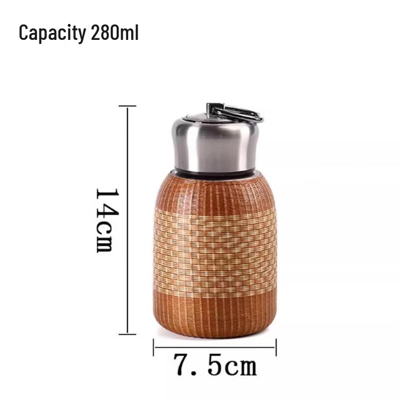 Bamboo Woven Stainless Steel Insulated Mug
Bamboo Woven Stainless Steel Insulated Mug