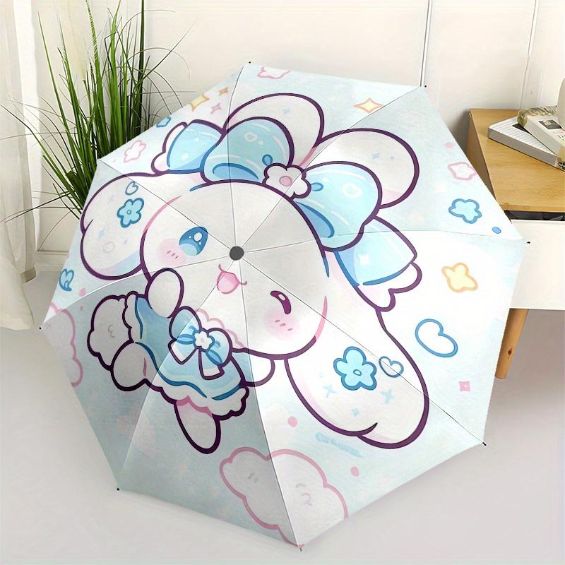Cinnamoroll,Kawaii Automatic Umbrella-Foldable, Durable 8-Bone Design, Compact and Stylish, Great for Camping, Halloween, Christmas, Mother
Cinnamoroll,Kawaii Automatic Umbrella-Foldable, Durable 8-Bone Design, Compact and Stylish, Great for Camping, Halloween, Christmas, Mother