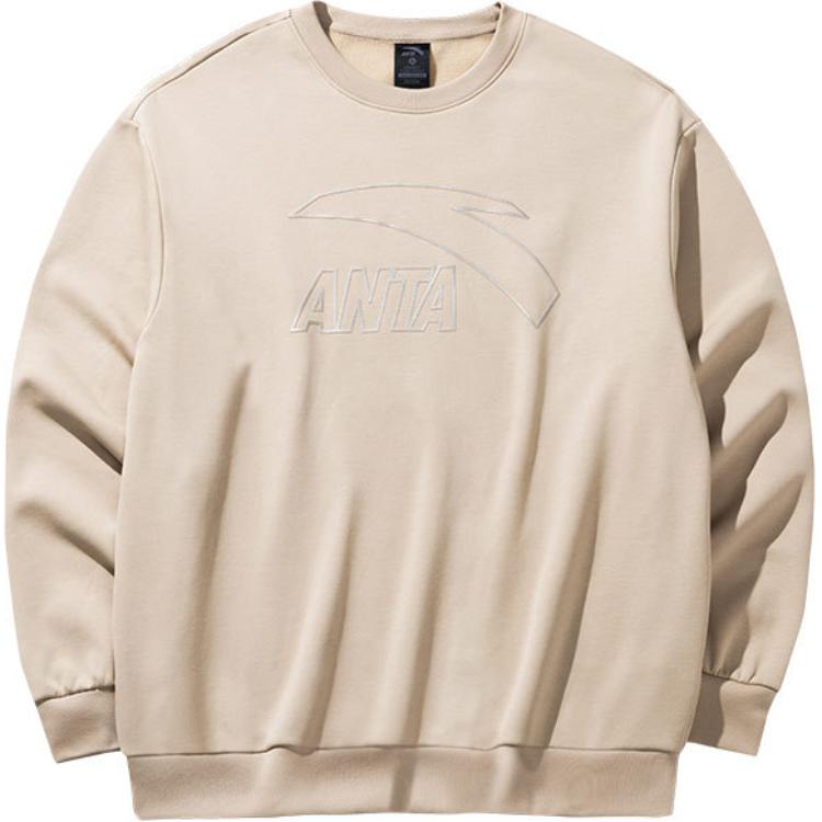 Anta Comfortable Loose Fit Round Neck Pullover Breathable Sweatshirt Men sweatshirt Oat-Milk-Brown 952448709-6 S
Anta Comfortable Loose Fit Round Neck Pullover Breathable Sweatshirt Men sweatshirt Oat-Milk-Brown 952448709-6 S