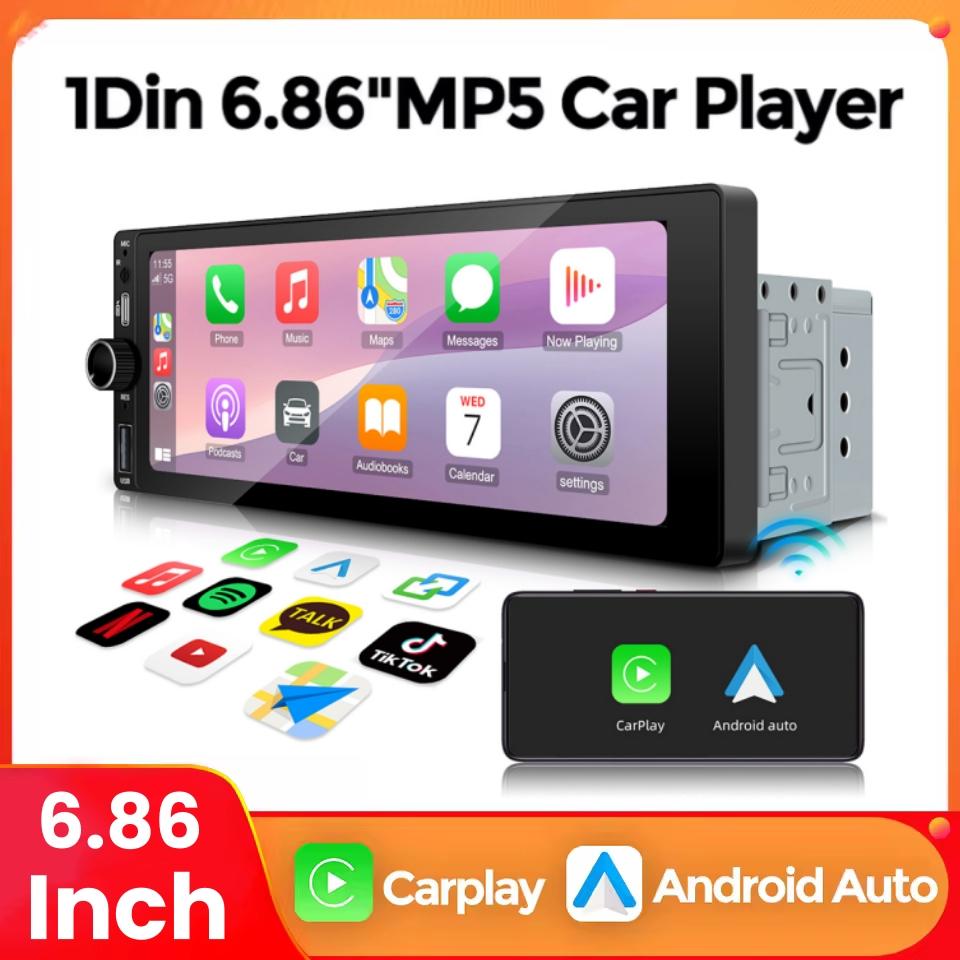 1DIN 6.86 inch HD Touch Screeh Multimedia MP5 Player Auto Radio Wireless CarPlay Android Auto For Universal Car Radio BT FM AUX
1DIN 6.86 inch HD Touch Screeh Multimedia MP5 Player Auto Radio Wireless CarPlay Android Auto For Universal Car Radio BT FM AUX