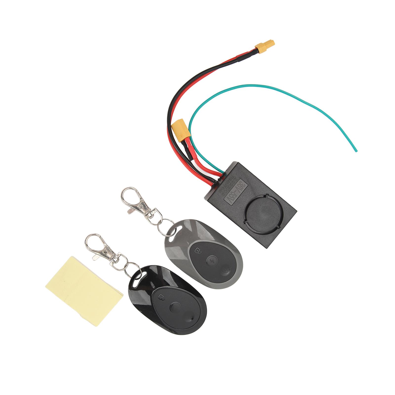 Anti Theft Security Alarm System 115dB with 2 Remote Control Electric Scooter Anti Theft Alarm XT30 Interface for M365 Scooters 
Anti Theft Security Alarm System 115dB with 2 Remote Control Electric Scooter Anti Theft Alarm XT30 Interface for M365 Scooters