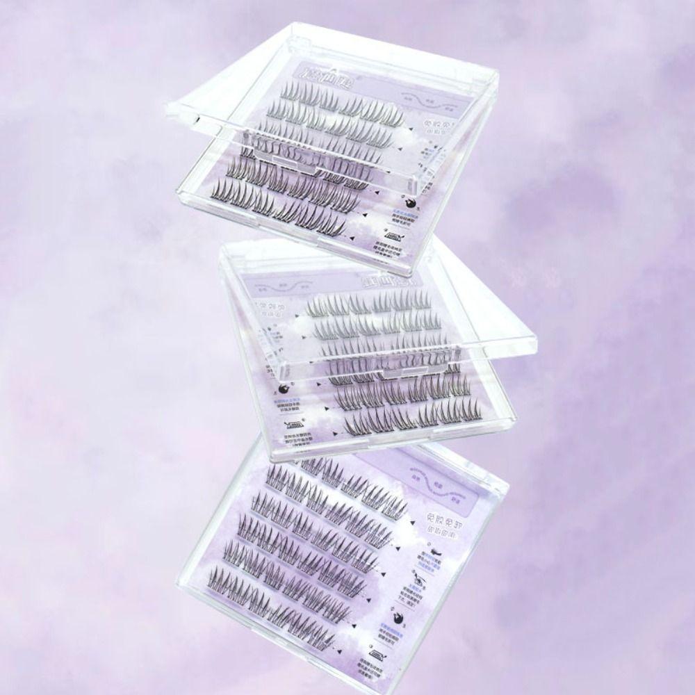 DIY Self-adhesive Lash Clusters Makeup False Eyelash Clusters Glue Free Fake Lashes Makeup Tool Idol Ace
DIY Self-adhesive Lash Clusters Makeup False Eyelash Clusters Glue Free Fake Lashes Makeup Tool Idol Ace
