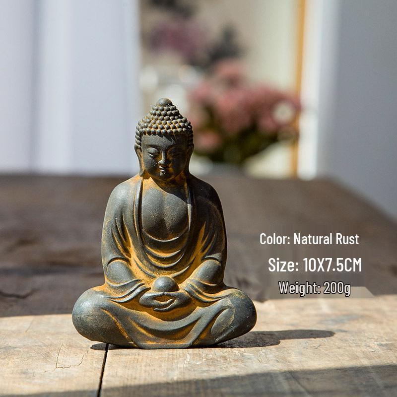 Chinese Zen Mahavairocana Buddha Statue: Retro Decorative Ornament for Home or Living Room 10 cm
Chinese Zen Mahavairocana Buddha Statue: Retro Decorative Ornament for Home or Living Room 10 cm
