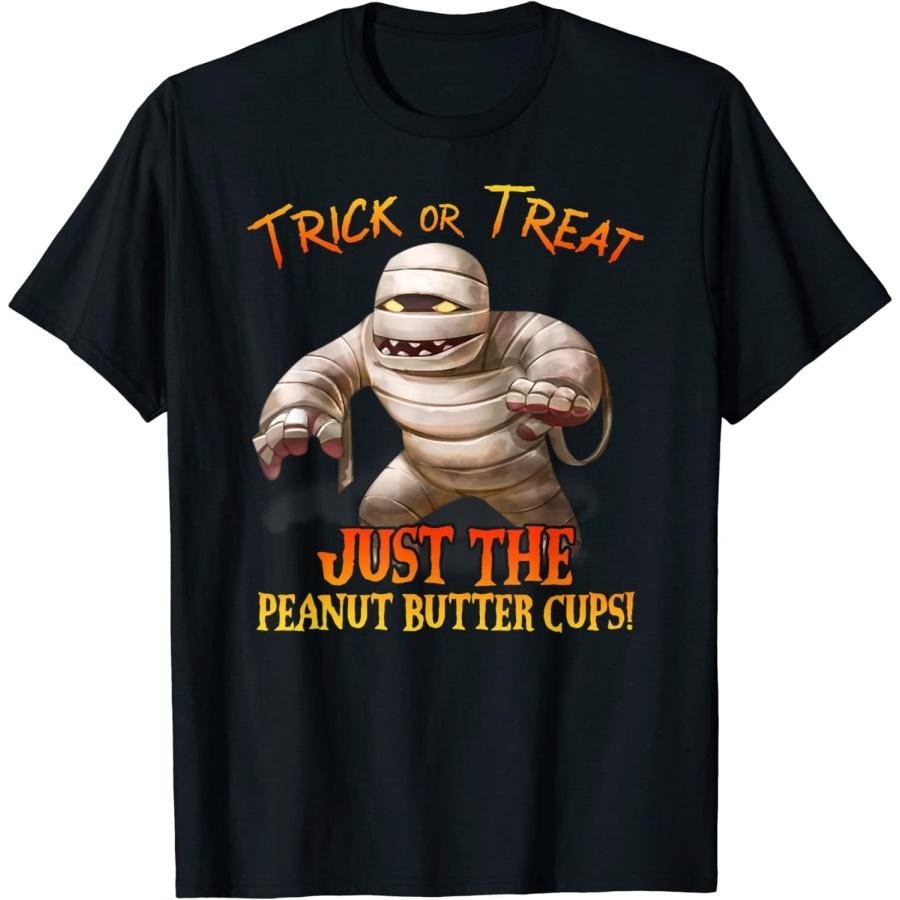 YBAB Trick or Treat Just The Peanut Butter Cups Halloween Mummy T-Shirt XXXXXL різнокольоровий
YBAB Trick or Treat Just The Peanut Butter Cups Halloween Mummy T-Shirt XXXXXL різнокольоровий
