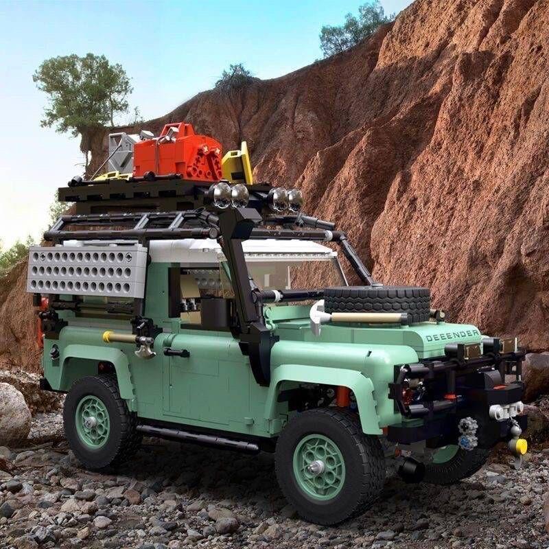 2336 шт. Moc High-Tech Land Rovered Defender 90 совместимых кирпичей 10317 супер внедорожный гоночный автомобиль строительные блоки для взрослых игрушки 2336 pcs
2336 шт. Moc High-Tech Land Rovered Defender 90 совместимых кирпичей 10317 супер внедорожный гоночный автомобиль строительные блоки для взрослых игрушки 2336 pcs