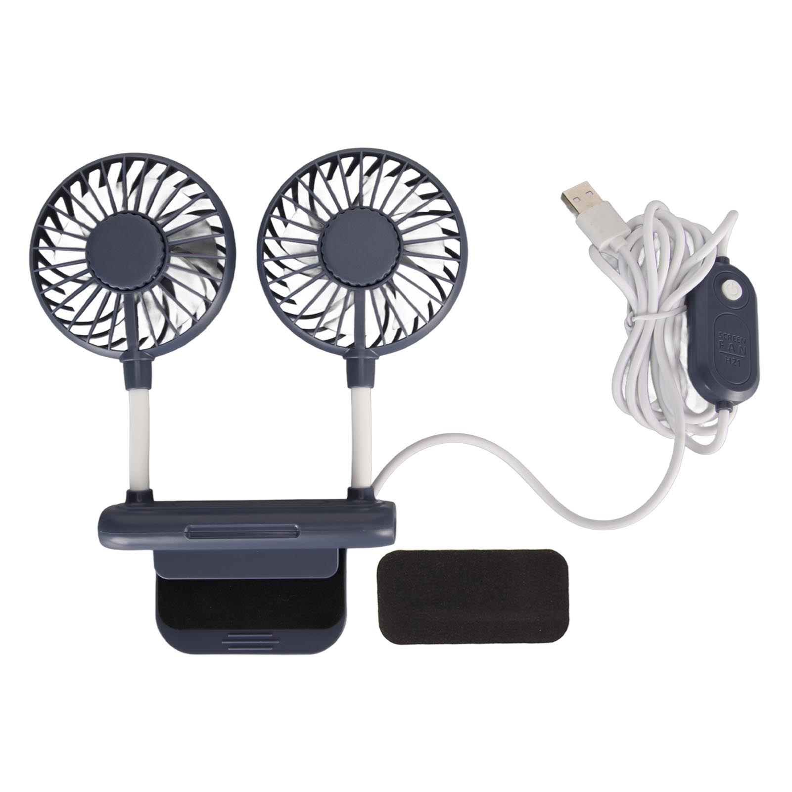 Monitor Fan 2 Heads 3 Speed Modes 6.6ft USB Cable Noiseless Space Saving Clip On Computer Fan for синий
Monitor Fan 2 Heads 3 Speed Modes 6.6ft USB Cable Noiseless Space Saving Clip On Computer Fan for синий