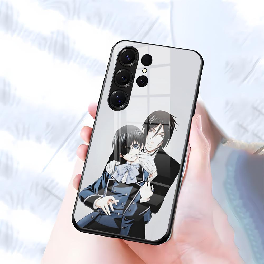Black Butler Phone Case For Samsung S26 S25 S24 FE S23 S22 S21 Plus S20 Ultra Note20Ultra Black Glass Cover Galaxy S25 Edge
Black Butler Phone Case For Samsung S26 S25 S24 FE S23 S22 S21 Plus S20 Ultra Note20Ultra Black Glass Cover Galaxy S25 Edge