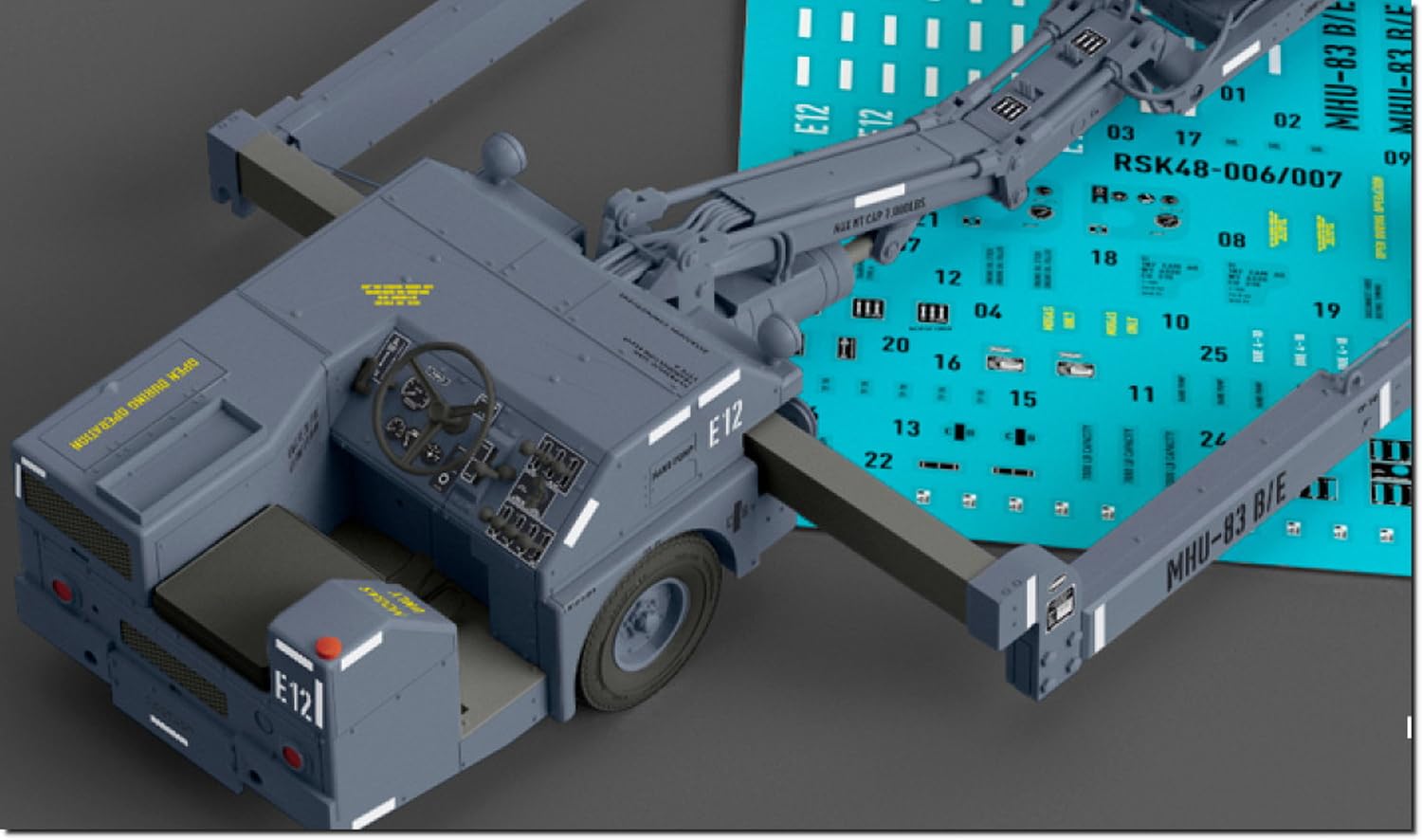 Reskit Bomb Loader Initial Low Position 3D Printer Kit 1/48 MJ-4 MHU-83 B/E RSKS48-0006
Reskit Bomb Loader Initial Low Position 3D Printer Kit 1/48 MJ-4 MHU-83 B/E RSKS48-0006