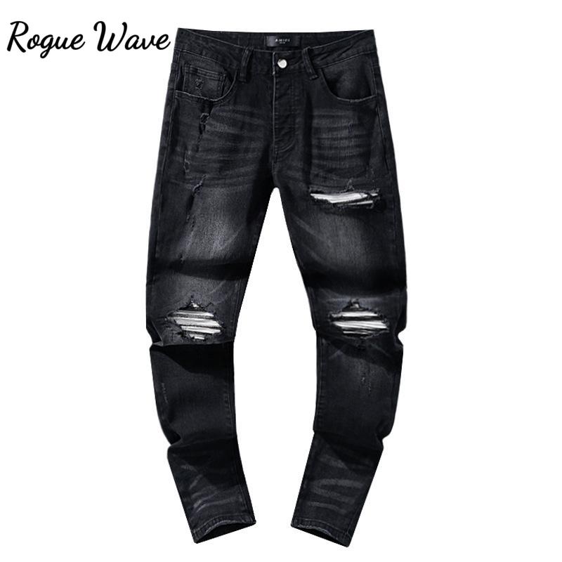 RogueWave Fashion Американский Хай-стрит Дыры и Заплатки Трендовые Ретро Прямые ami Джинсы 30
RogueWave Fashion Американский Хай-стрит Дыры и Заплатки Трендовые Ретро Прямые ami Джинсы 30