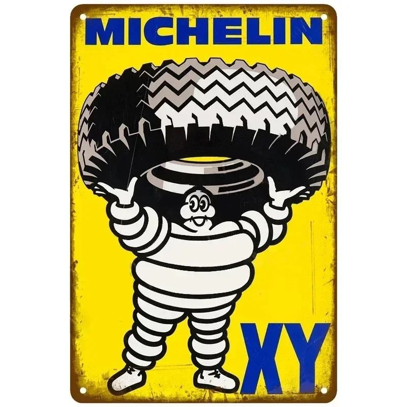 Вінтажний металевий ящик Michelin з розписом для декору класичного гаража, автомайстерні
Вінтажний металевий ящик Michelin з розписом для декору класичного гаража, автомайстерні