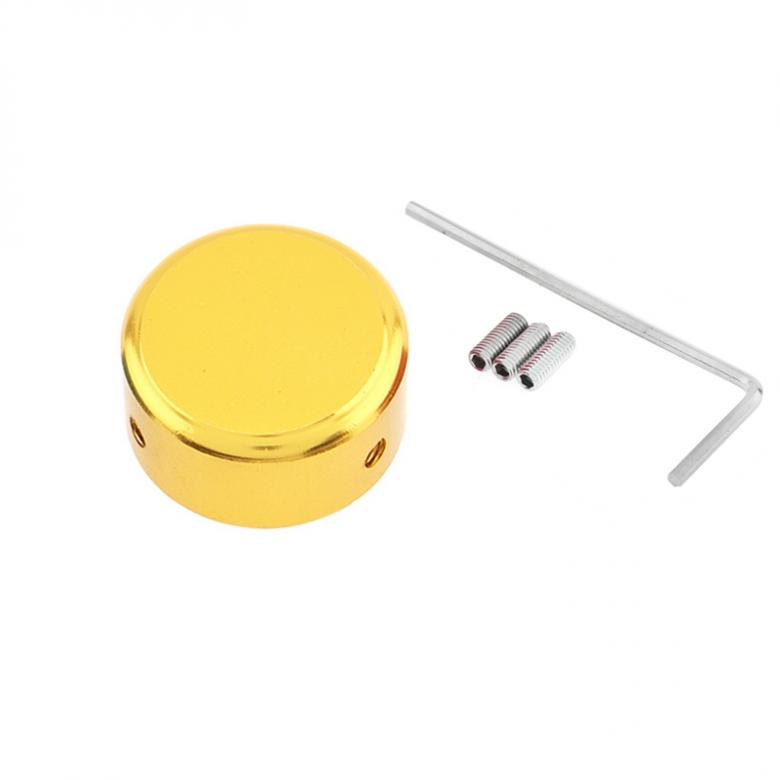 Алюминиевый сплав, педаль для электрогитары, колпачок для ног, головка переключателя, ручка против царапин, 5 цветов на выбор золотой