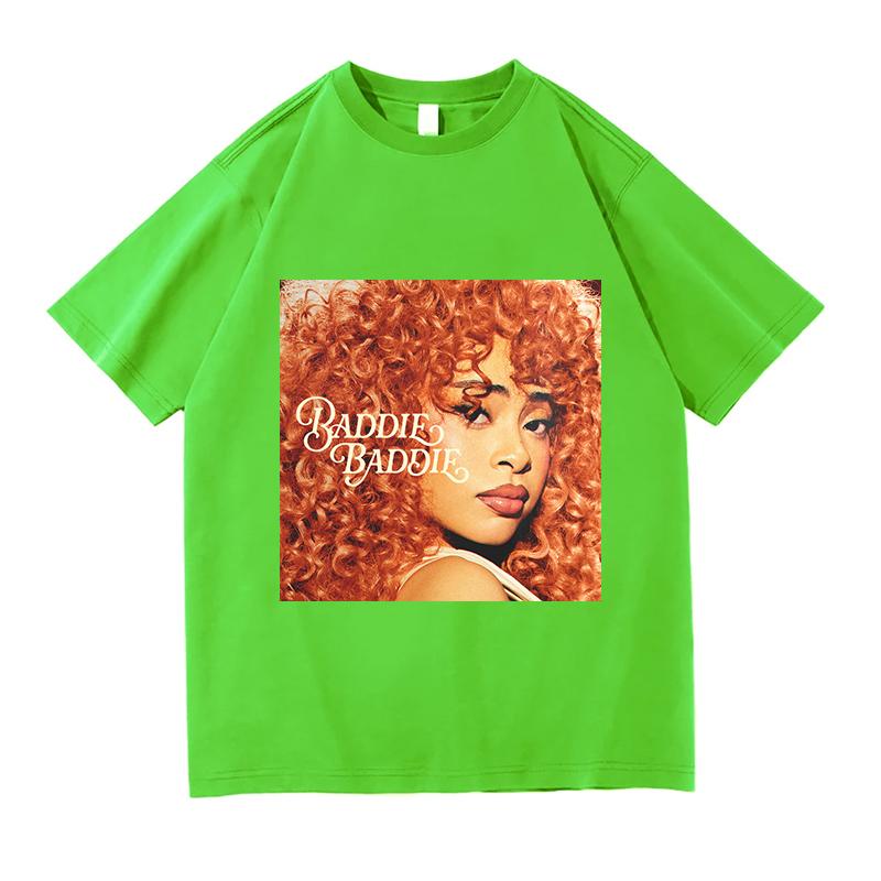 Ice Spice Baddie Baddie Fashion T-shirt Cotton Short Sleeve Casual Unisex Streetwear Unisex/Women Tshirts Print Pure Cotton Clothes 2XL
Ice Spice Baddie Baddie Fashion T-shirt Cotton Short Sleeve Casual Unisex Streetwear Unisex/Women Tshirts Print Pure Cotton Clothes 2XL