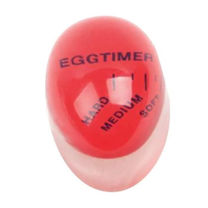 RUNFON Pop Minuteur oeuf innovant à changement de couleur de sablier Cook bouillir Thermomètre de cuisine
RUNFON Pop Minuteur oeuf innovant à changement de couleur de sablier Cook bouillir Thermomètre de cuisine