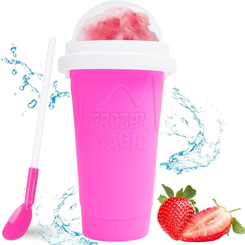 Magic Slushy Maker Squeeze Cup Slushie Maker, Slushie Cup, Homemade Milk Shake Maker Cooling Cup for Utensils Kitchen рожевий
Magic Slushy Maker Squeeze Cup Slushie Maker, Slushie Cup, Homemade Milk Shake Maker Cooling Cup for Utensils Kitchen рожевий