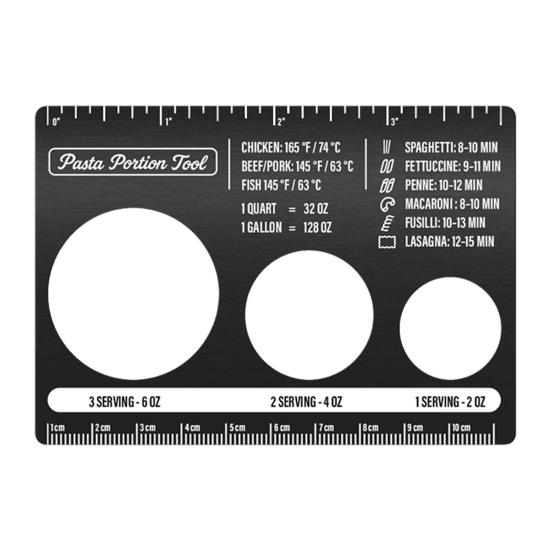 Инструмент для измерения порций пасты с кулинарным руководством, кухонные весы из нержавеющей стали для спагетти, включает таблицу перевода единиц и времени приготовления, портативный 1pc
Инструмент для измерения порций пасты с кулинарным руководством, кухонные весы из нержавеющей стали для спагетти, включает таблицу перевода единиц и времени приготовления, портативный 1pc