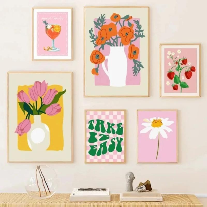 Abstract Fresh Lemon Strawberry Fruit Canvas Painting Daisy Vase Landscape Wall Art Poster Living Room Bedroom Home Decor 21cm×30cm NoFrame
Abstract Fresh Lemon Strawberry Fruit Canvas Painting Daisy Vase Landscape Wall Art Poster Living Room Bedroom Home Decor 21cm×30cm NoFrame