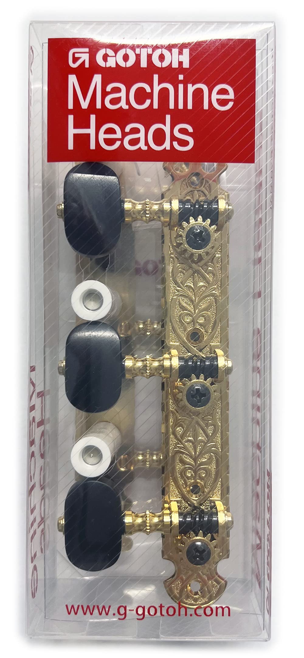 GOTOH Classical Guitar Tuner 39mm EN Pegs, Pitch, Knob, Gold, 40G2000-EN (40G-2000ENX/D) золотий
GOTOH Classical Guitar Tuner 39mm EN Pegs, Pitch, Knob, Gold, 40G2000-EN (40G-2000ENX/D) золотий