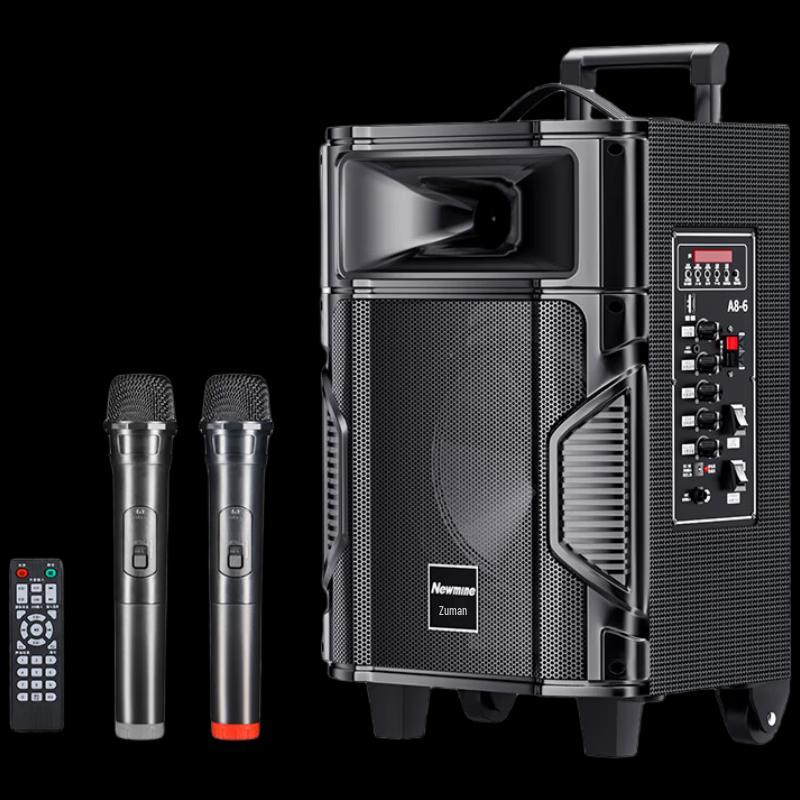 Newman A8 Portable Outdoor Bluetooth Trolley Speaker
Newman A8 Portable Outdoor Bluetooth Trolley Speaker