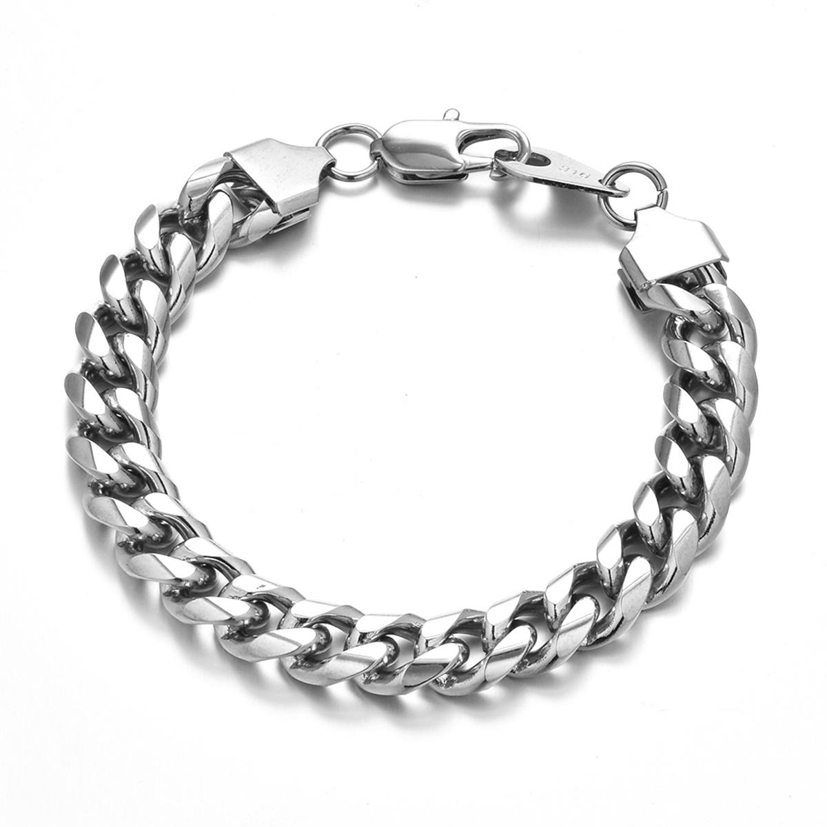 Punk 10mm Miami Cuban Link Chain Bracelet Male Gold Silver Color Stainless Steel Heavy Hand Chains For Men Jewelry Gift 2025 21cm
Punk 10mm Miami Cuban Link Chain Bracelet Male Gold Silver Color Stainless Steel Heavy Hand Chains For Men Jewelry Gift 2025 21cm