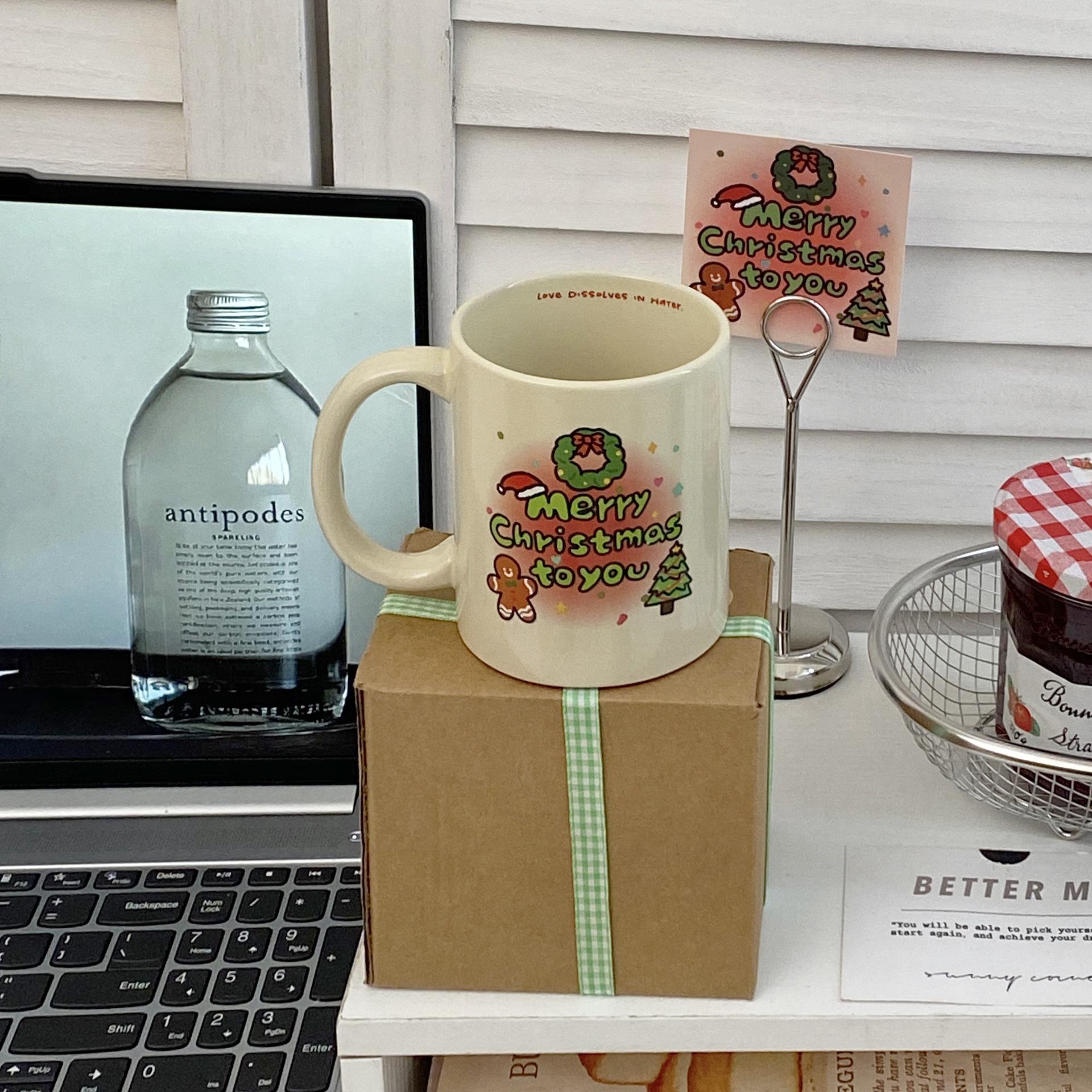 Original Gradient Christmas Tree Ceramic Cup High Looking Cartoon Mug Large Capacity Coffee Cup Office Water Cup 301-400ml
Original Gradient Christmas Tree Ceramic Cup High Looking Cartoon Mug Large Capacity Coffee Cup Office Water Cup 301-400ml