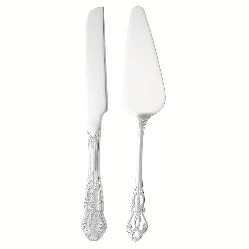 2 шт. Лопатка для торта з нержавіючої сталі, Різьблена лопатка для торта, Елегантний набір лопаток для торта, Для палацових вечірок
2 шт. Лопатка для торта з нержавіючої сталі, Різьблена лопатка для торта, Елегантний набір лопаток для торта, Для палацових вечірок