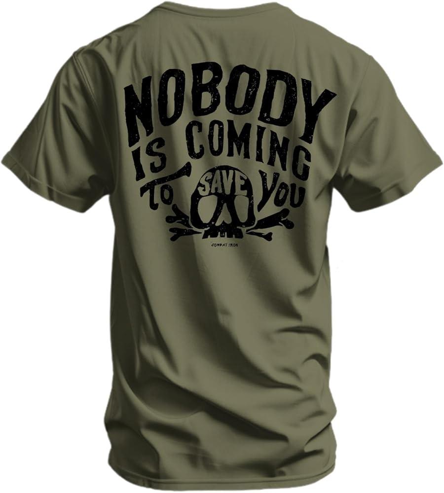 Men#039;s Graphic TShirt Nobody is Coming to Save You Skull CottonPoly Blend Athle Unisex T-Shirt XXL
Men#039;s Graphic TShirt Nobody is Coming to Save You Skull CottonPoly Blend Athle Unisex T-Shirt XXL