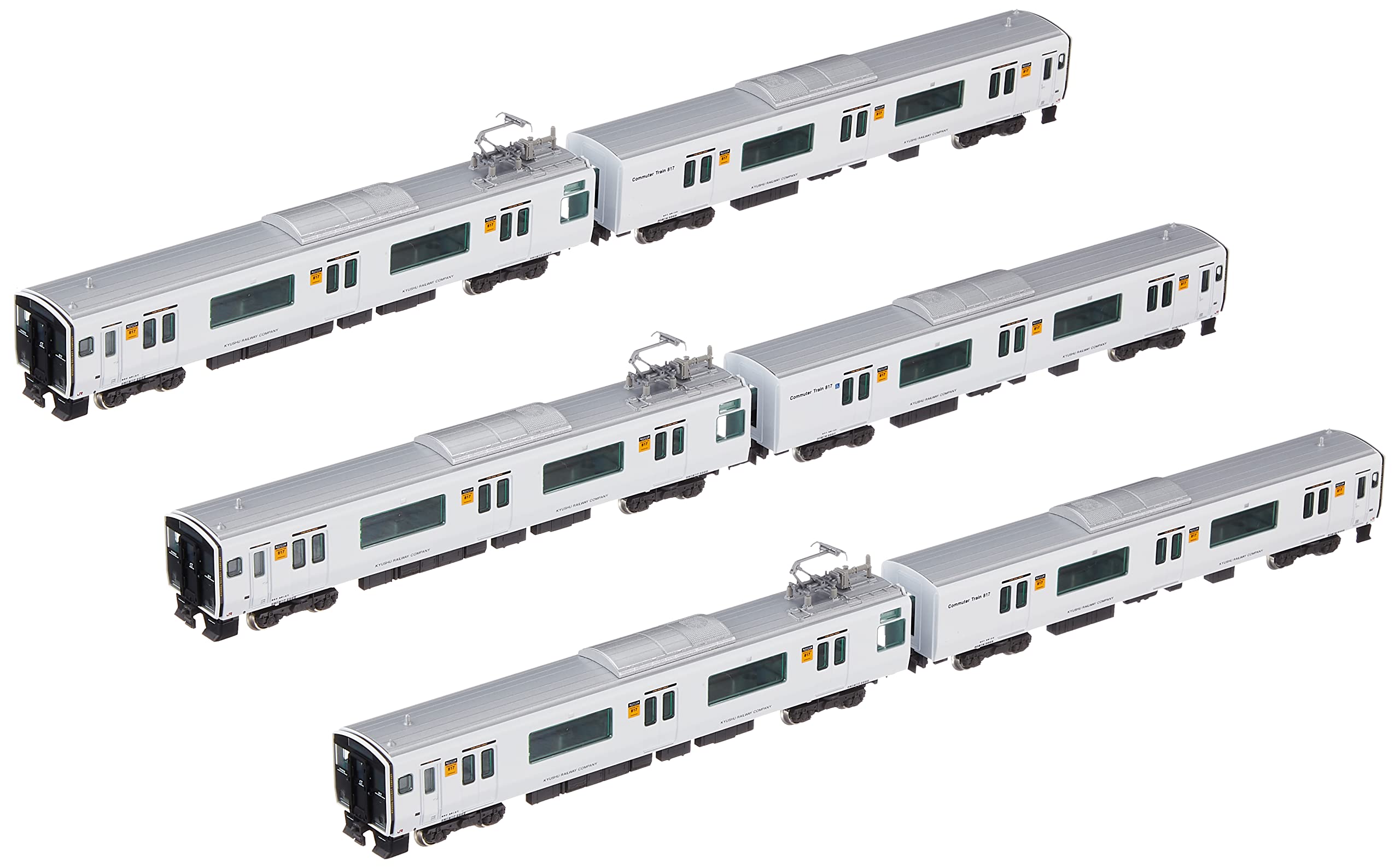 Зеленый Max N Gauge JR Kyushu 817 Series 2000 Top Car Set 50710 Белый 6-Car (с силой)
Зеленый Max N Gauge JR Kyushu 817 Series 2000 Top Car Set 50710 Белый 6-Car (с силой)