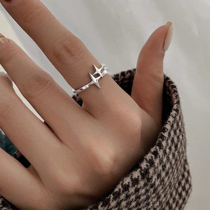 copper Color Star Shape Ring Ideal For Women Zircon Cool Trendy Versatile Jewellery Girls Birthday Gift Adjustable
copper Color Star Shape Ring Ideal For Women Zircon Cool Trendy Versatile Jewellery Girls Birthday Gift Adjustable