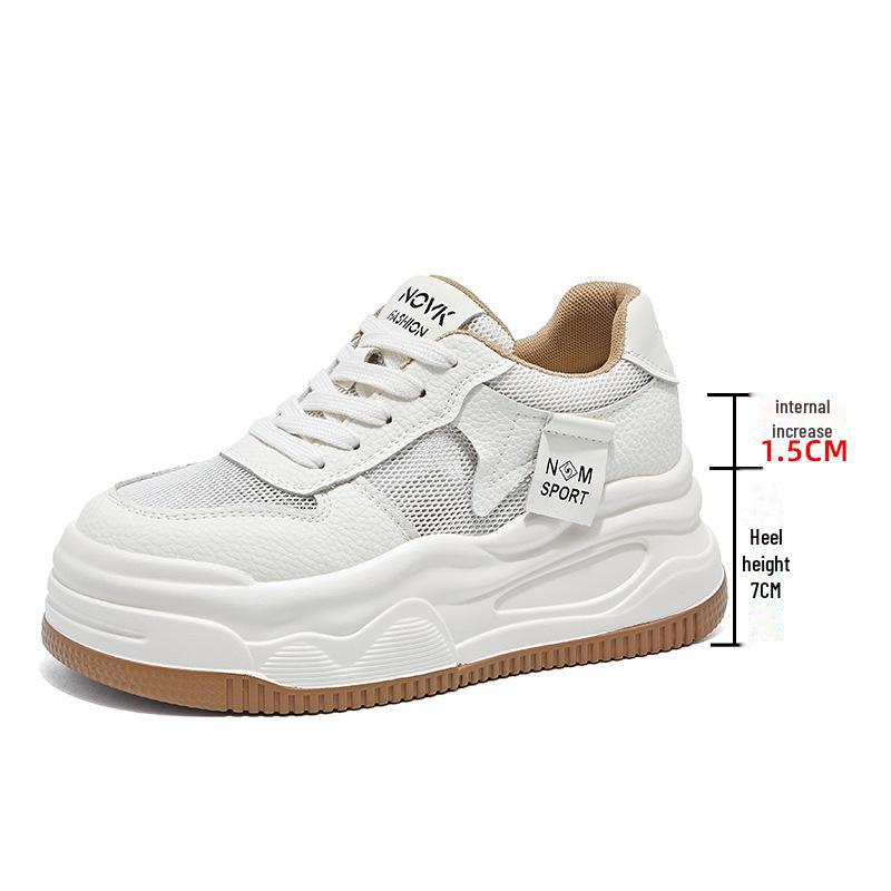 Женские белые повседневные кроссовки из натуральной кожи с круглым носком, увеличивающие рост, 2024 г. 35
Женские белые повседневные кроссовки из натуральной кожи с круглым носком, увеличивающие рост, 2024 г. 35