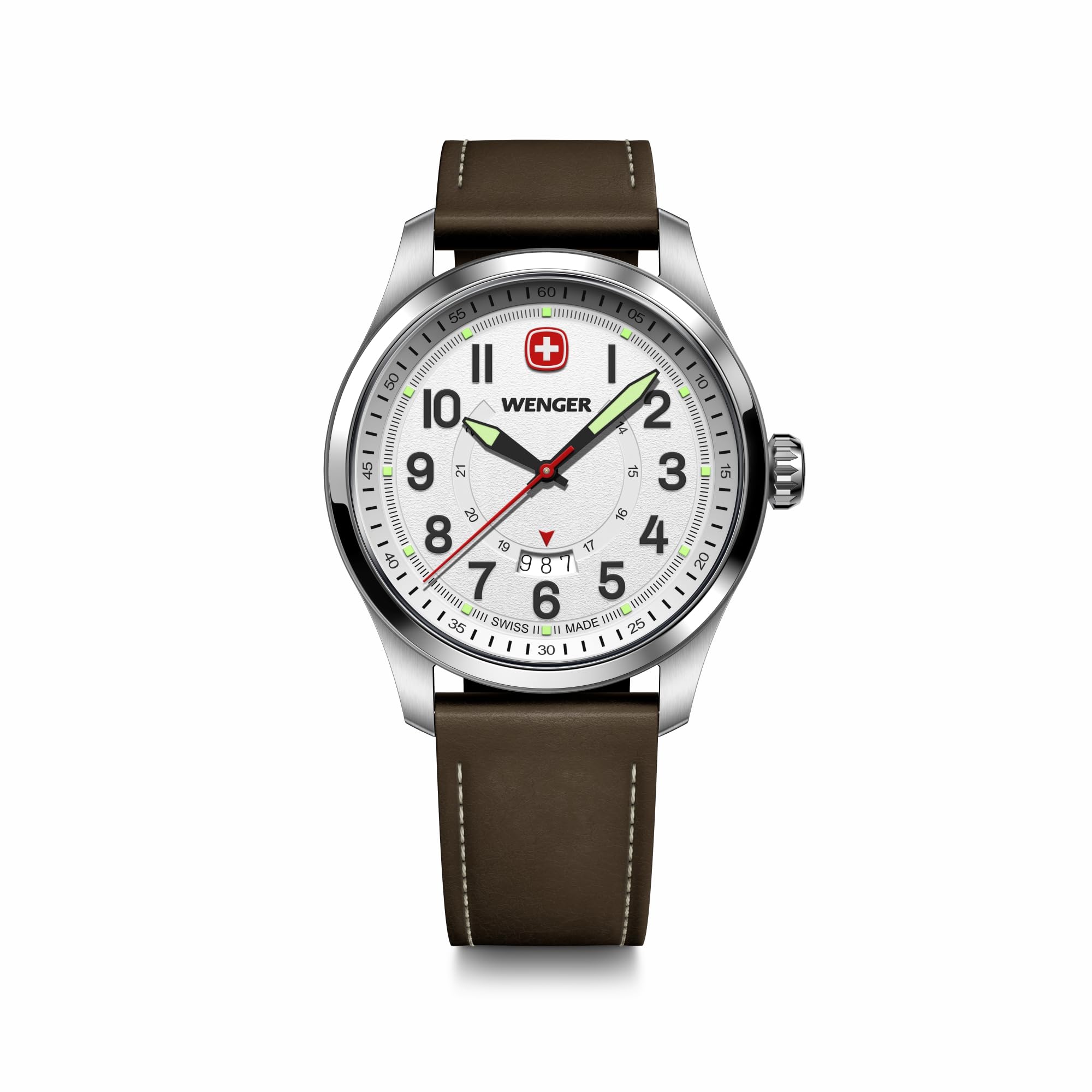 WENGER CITY CLASSIC 01.1441.140 Men s Wristwatch, Black, Swiss Made, Quartz Movement, 5 ATM Water Resistant, Genuine Domestic Product, Gift Edition чорний
WENGER CITY CLASSIC 01.1441.140 Men s Wristwatch, Black, Swiss Made, Quartz Movement, 5 ATM Water Resistant, Genuine Domestic Product, Gift Edition чорний