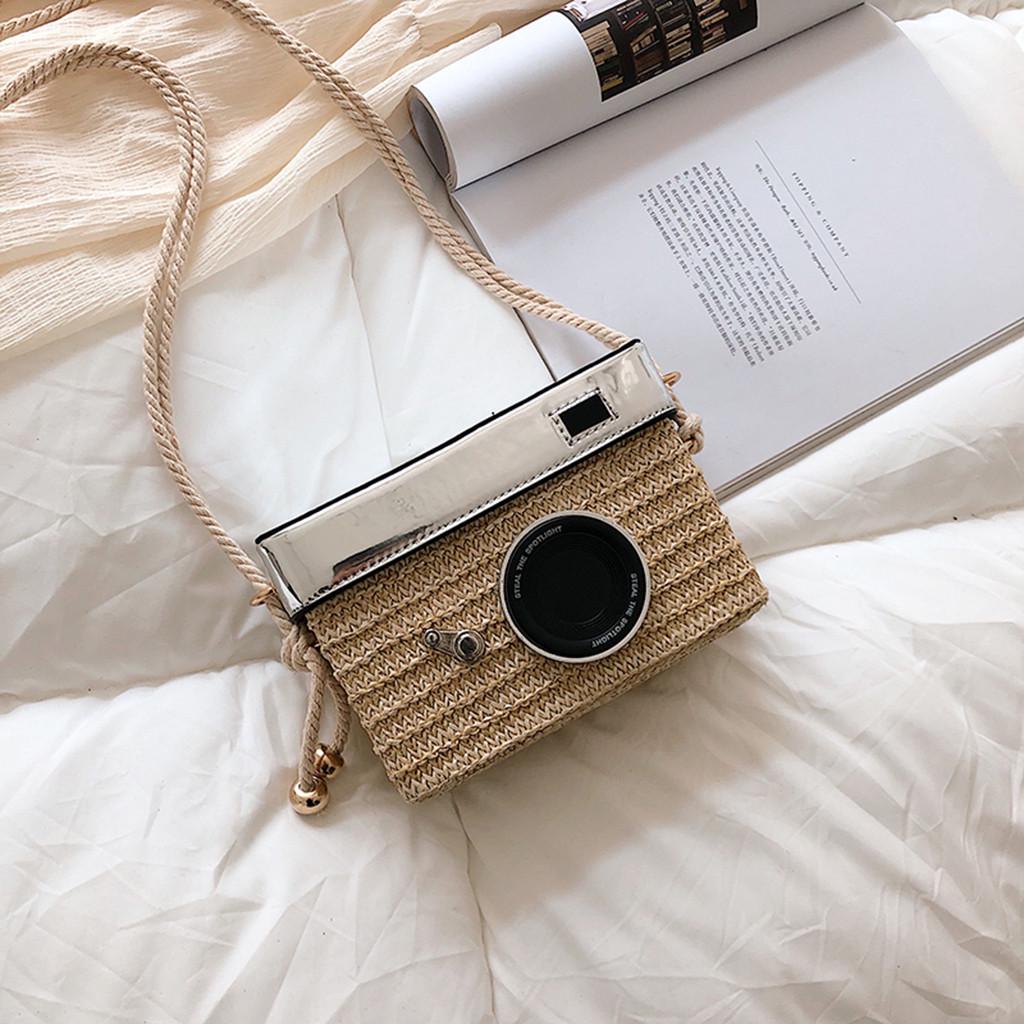Женская пляжная модель камеры, соломенная квадратная сумка, сумка-мессенджер бежевый
Женская пляжная модель камеры, соломенная квадратная сумка, сумка-мессенджер бежевый