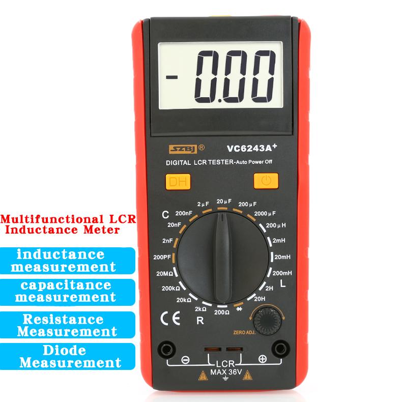 SZBJ LCR Tester Inductance Meter VC6243A, specialized instrument for measuring inductance, capacitance, and resistance
SZBJ LCR Tester Inductance Meter VC6243A, specialized instrument for measuring inductance, capacitance, and resistance
