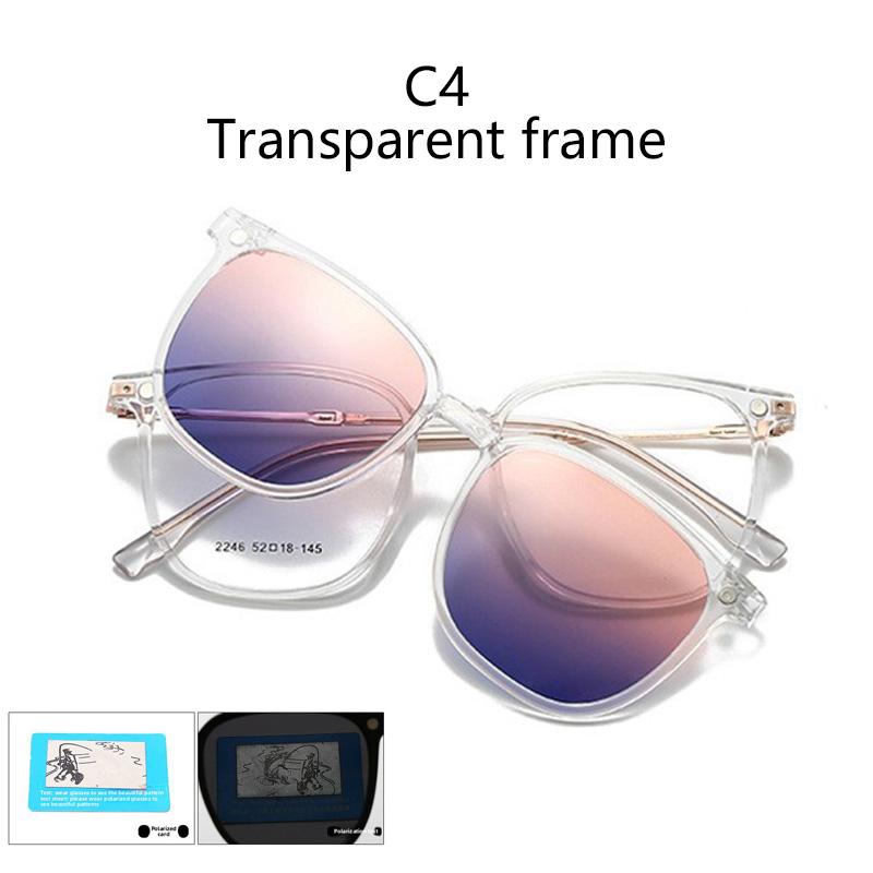 2 IN 1 Magnetic Sleeve Glasses Bestseller Sunglasses Men s Fashionable Large Square frame UV-Resistant Sunglasses Myopia Frame Polarizing clamp
2 IN 1 Magnetic Sleeve Glasses Bestseller Sunglasses Men s Fashionable Large Square frame UV-Resistant Sunglasses Myopia Frame Polarizing clamp