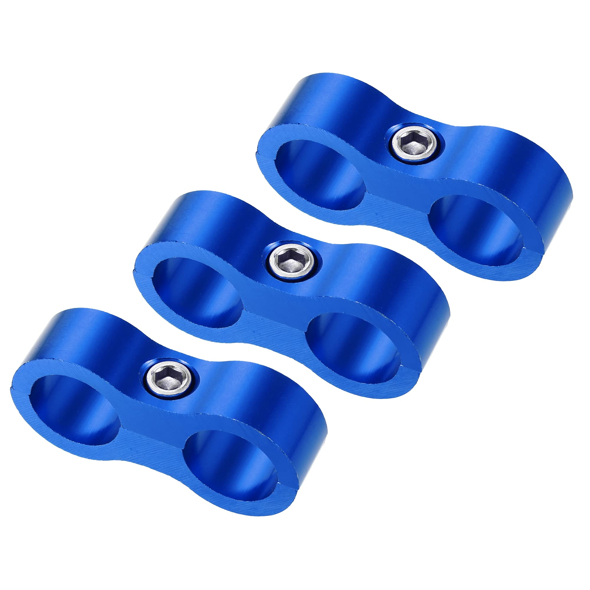 uxcellAN8 Car Hose Separator Clamp Fuel Line Connector Oil Fuel Hose Blue 3pcs Aluminum Alloy
uxcellAN8 Car Hose Separator Clamp Fuel Line Connector Oil Fuel Hose Blue 3pcs Aluminum Alloy
