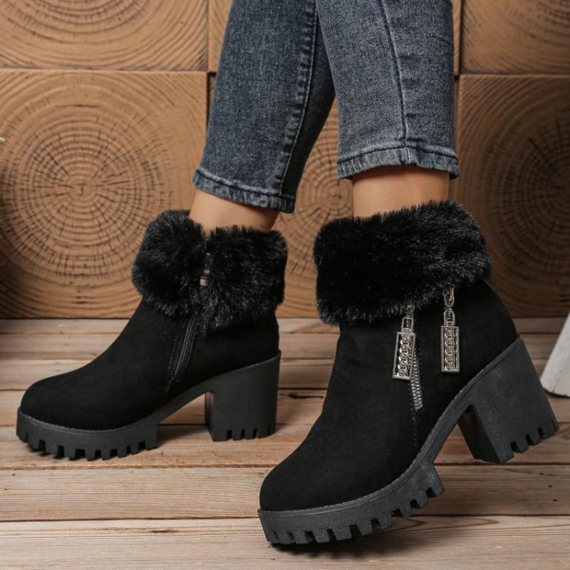 Женские короткие сапоги-дутики из искусственной замши больших размеров - Новый стиль Осень/Зима 2025, на флисовой подкладке, теплые, на платформе, модные сапоги 43 чёрный
Женские короткие сапоги-дутики из искусственной замши больших размеров - Новый стиль Осень/Зима 2025, на флисовой подкладке, теплые, на платформе, модные сапоги 43 чёрный