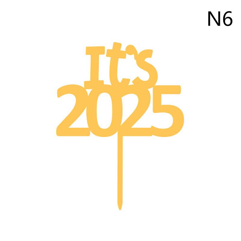 2025 Happy Year s Golden Cake Insert Glitter Party Десертное украшение Рождественская вечеринка Акриловые вставки для торта
2025 Happy Year s Golden Cake Insert Glitter Party Десертное украшение Рождественская вечеринка Акриловые вставки для торта