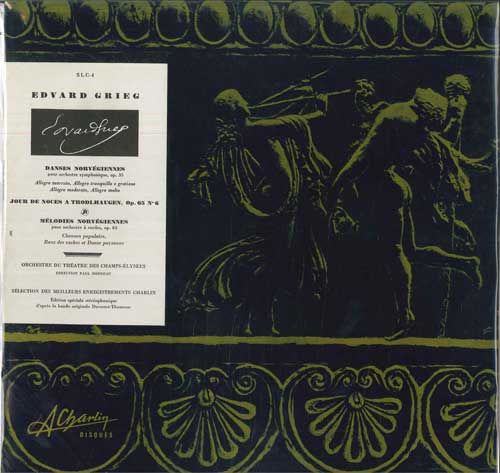 LP Record ORCHESTRE DU THTRE DES CHAMPSELY Grieg Norwegian Dances for orche SLC4 DISQUES A CHAR Japan Classical Used
LP Record ORCHESTRE DU THTRE DES CHAMPSELY Grieg Norwegian Dances for orche SLC4 DISQUES A CHAR Japan Classical Used