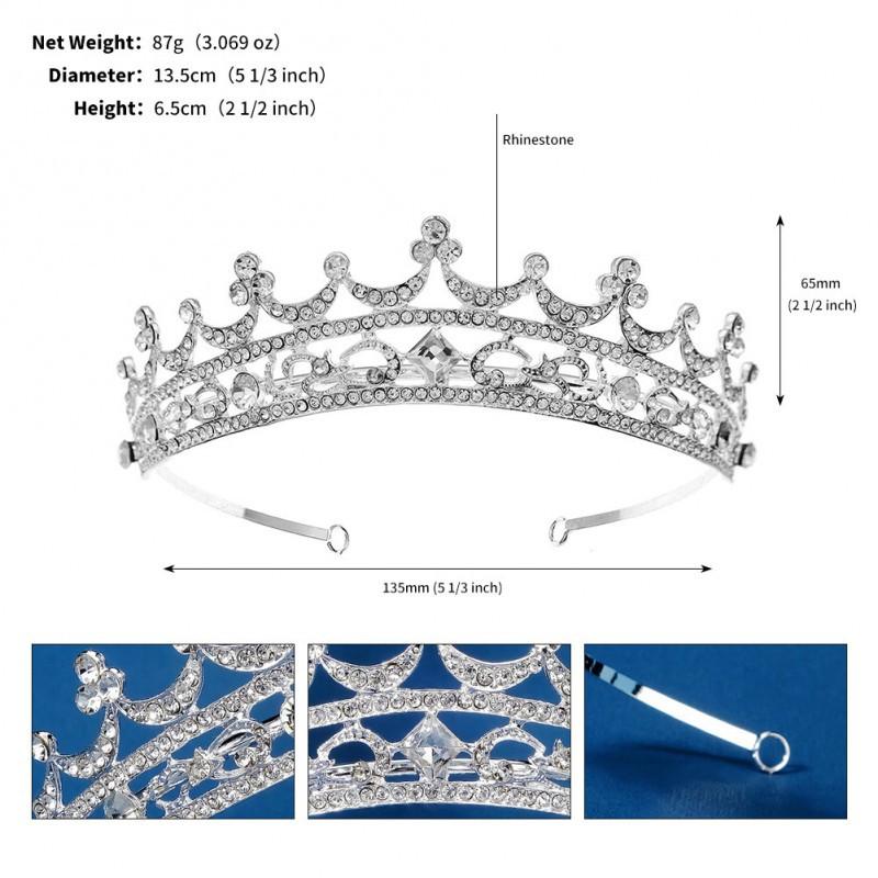 Bride Headwear Crown Princess Birthday Wedding Ornaments Headband Simple Hair Accessories Semicircular Small
Bride Headwear Crown Princess Birthday Wedding Ornaments Headband Simple Hair Accessories Semicircular Small