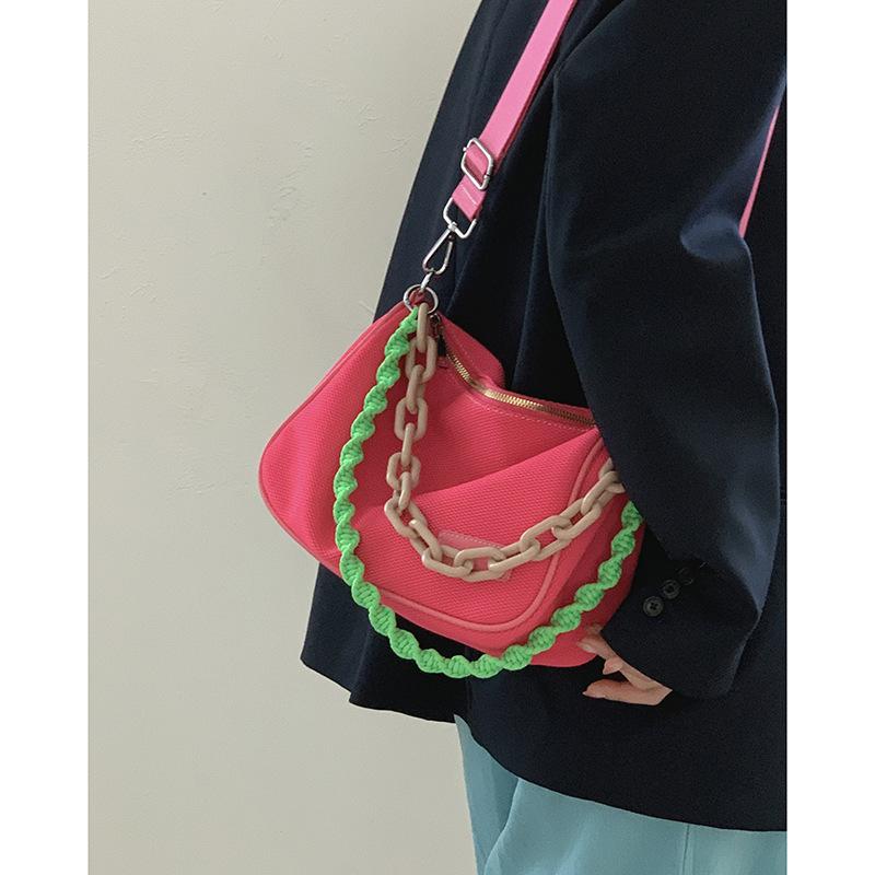 Сумка из нейлоновой ткани, женская модная сумка подмышки с цепочкой, сумка через плечо, сумка-подушка
Сумка из нейлоновой ткани, женская модная сумка подмышки с цепочкой, сумка через плечо, сумка-подушка