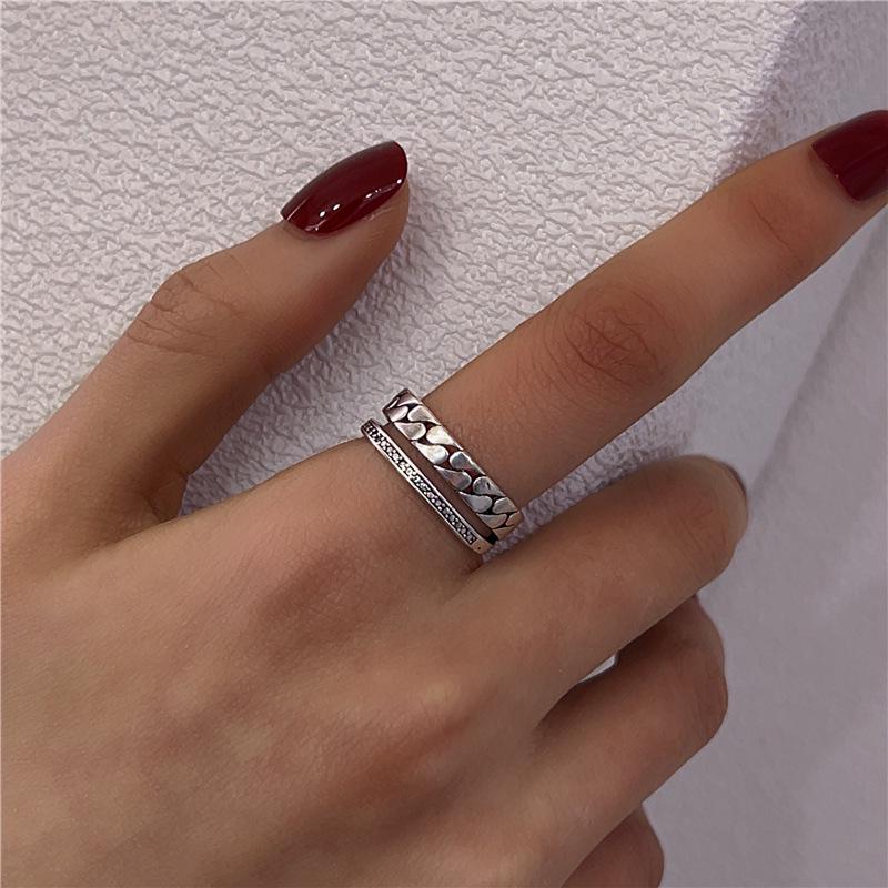 2022 Модное хип-хоп регулируемое открытое кольцо для мужчин и женщин - Ретро серебряное кольцо на указательный палец, широкое Adjustable
2022 Модное хип-хоп регулируемое открытое кольцо для мужчин и женщин - Ретро серебряное кольцо на указательный палец, широкое Adjustable